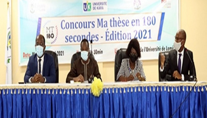 L'étudiant Bilalissi du CERSA remporte les préliminaires du concours « Ma thèse en 180 secondes » section Togo