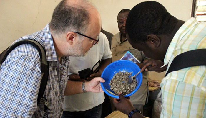 Visite de prospection du Coordonnateur du projet « Insects as feeds in west Africa »  CABI-Suisse au CERSA