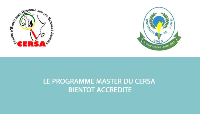 Le programme Master du CERSA bientôt accrédité