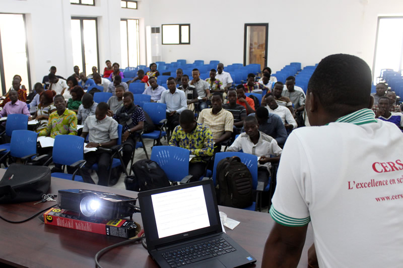 Formation CERSA - ESA - ESTBA - au Bénin