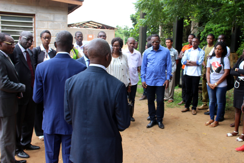 Visite du vice-Président de la Banque mondiale chargé des ressources humaines