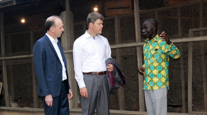 Visite au CERSA d’Andreas Blom, Chef Projet au sein de la Banque mondiale